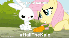 Hail The Kale Carrots GIF - Hail The Kale Carrots Kick GIFs