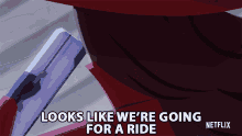 Looks Like Were Going For A Ride Run Away GIF