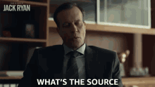 Whats The Source Thomas Miller GIF - Whats The Source Thomas Miller Tom Clancys Jack Ryan GIFs