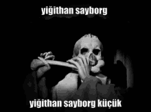 Sayborg Skeleton GIF - Sayborg Skeleton Yigithan GIFs