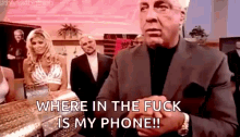 Ric Flair When You Lose Your Phone GIF