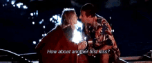 How About Another First Kiss Kiss GIF - How About Another First Kiss Kiss Adam Sandler GIFs