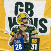 Green Bay Packers (31) Vs. Dallas Cowboys (28) Post Game GIF