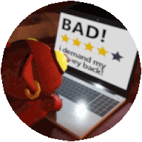 Bad Bad Review Sticker - Bad Bad Review 4 Stars Stickers