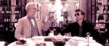 Love Crowley GIF - Love Crowley Aziraphale GIFs