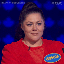 Smiling Cordelia GIF - Smiling Cordelia Family Feud Canada GIFs