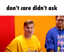 Dont Care Didnt Ask Chuck Review GIF - Dont Care Didnt Ask Dont Care Didnt Ask GIFs