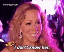 I Don'T Know Her..Gif GIF - I Don'T Know Her. Mariah Carey Face GIFs