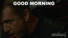 good morning stonebanks mel gibson the expendables 3 happy morning