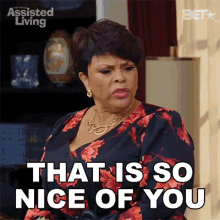 That Is So Nice Of You Cora GIF - That Is So Nice Of You Cora Assisted Living GIFs