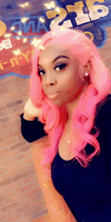 Pink Hair Birthday GIF - Pink Hair Birthday Smile GIFs