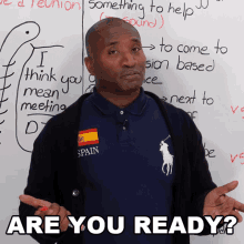 Are You Ready James GIF - Are You Ready James Engvid GIFs