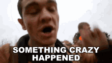 Something Crazy Happened Kendall Gray GIF - Something Crazy Happened Kendall Gray Something Insane Happened GIFs