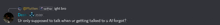 a blurred image of a person 's face and the words ur only supposed to talk