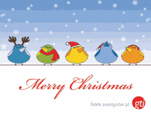 Merry Christmas From Everyone At Gti GIF - Merry Christmas From Everyone At Gti Merry Xmas GIFs