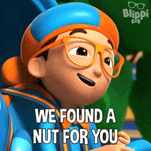 We Found A Nut For You Blippi GIF - We Found A Nut For You Blippi Blippi Wonders - Educational Cartoons For Kids GIFs