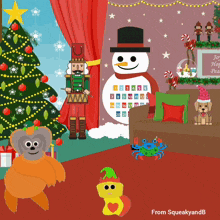 Merry Christmas Happy Christmas GIF - Merry Christmas Happy Christmas Squeakyandb GIFs