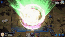 a screenshot of a video game with the number 3800 on the screen