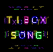 Tibox Song Neon GIF - Tibox Song Tibox Song GIFs