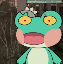 Froggy Loch Frog Vtuber GIF - Froggy Loch Frog Vtuber Surprised GIFs