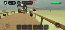 a screenshot of a video game with a person named datboywest