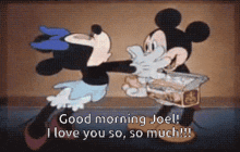 Joel Kiss GIF - Joel Kiss Good Morning GIFs