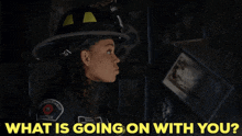 Station 19 Vic Hughes GIF - Station 19 Vic Hughes What Is Going On With You GIFs