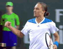 Alexandr Dolgopolov Tennis GIF - Alexandr Dolgopolov Tennis Whew GIFs