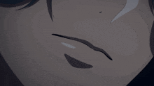 a close up of a person 's mouth with a slight smile on it