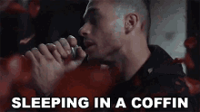 Sleeping In A Coffin Kyle Soto GIF - Sleeping In A Coffin Kyle Soto Seahaven GIFs