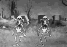 Skull Dance GIF - Skull Dance Cartoon GIFs