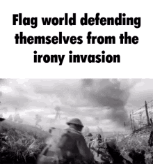 Flag World Irony GIF
