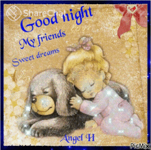 Good Night My Friends GIF - Good Night My Friends Sweet Dreams GIFs