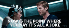 Now Is The Point Where You Say It'S All A Joke GIF - Ellen Page Its A Joke Flatliners GIFs