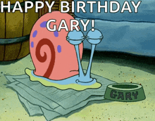 Gary Gary The Snail GIF