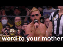 A Word To Your Mother Orange Cassidy GIF - A Word To Your Mother Orange Cassidy GIFs