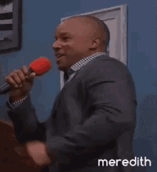 Donald Faison Sings His Heart Out On The Meredith Vieira Show! GIF - Music GIFs