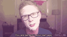 You'Re Perfect - Tyler Oakley GIF - Youre Perfect Tyler Oakley Flaws GIFs