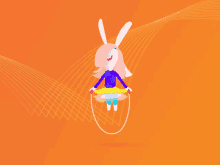 Bunny Jump GIF - Bunny Jump Rope GIFs