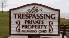 Trespassing No Trespassing GIF