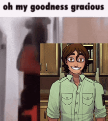 Oh My Goodness Gracious Strade GIF - Oh My Goodness Gracious Strade Boyfriend To Death GIFs