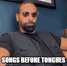 Rio Ferdinand Songs Before Tongues GIF