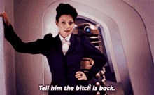 Tell Him The Bitch Is Back Missy GIF - Tell Him The Bitch Is Back Missy Sassy GIFs