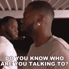 Do You Know Who Are You Talking To Mark Phillips GIF - Do You Know Who Are You Talking To Mark Phillips Rdcworld1 GIFs