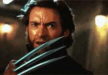 Wolverine Middle Finger GIF - Wolverine Middle Finger Fuck You GIFs