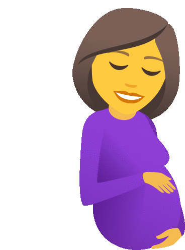 Pregnant Woman People Sticker - Pregnant Woman People Joypixels Stickers