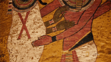 king the tomb of tutankhamun lost treasures of egypt painting couple