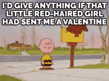 How The Heart Yearns - "I'D Give Anything If That Little Red-haired Girl Had Sent Me A Valentine." GIF