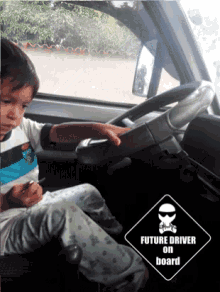 Future Driver Conductor Bebe GIF - Future Driver Conductor Bebe Bebe A Bordo GIFs