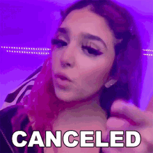 Canceled Ashleybtw GIF - Canceled Ashleybtw Call Off GIFs